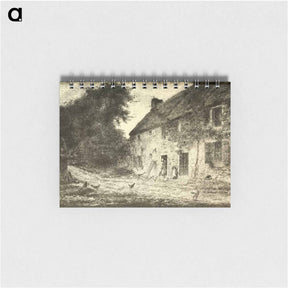 アートメモ帳-House birthplace Millet - ジャン フランソワ ミレー Memo.