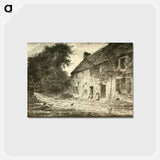 House birthplace Millet - ジャン フランソワ ミレー Postcard.