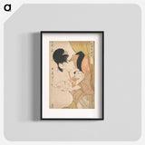 アートポスター-Midnight: Mother and Sleepy Child - 喜多川 歌麿 Poster.