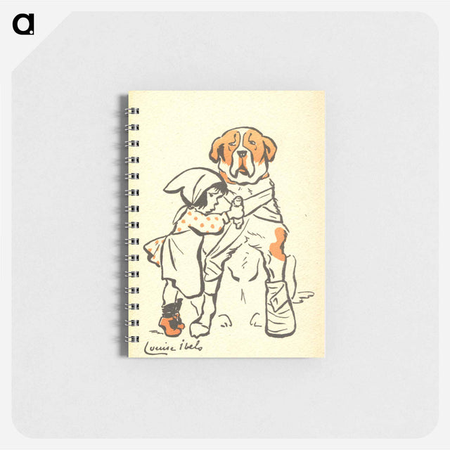 アートメモ帳-Little Girl Bandaging a Large Dog
 - 国立医学図書館 Memo.
