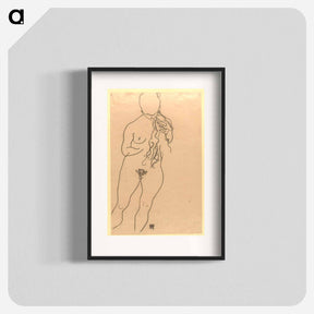アートポスター-Nude Girl
 - ウィーン博物館 Poster.