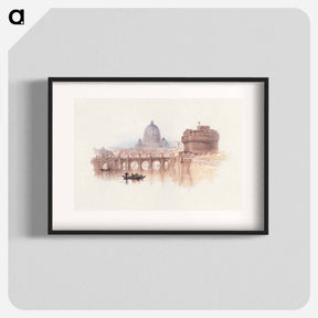 アートポスター-Rome, Castle of St. Angelo
 - イェール大学アートギャラリー Poster.