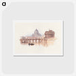 アートポストカード-Rome, Castle of St. Angelo
 - イェール大学アートギャラリー Postcard.