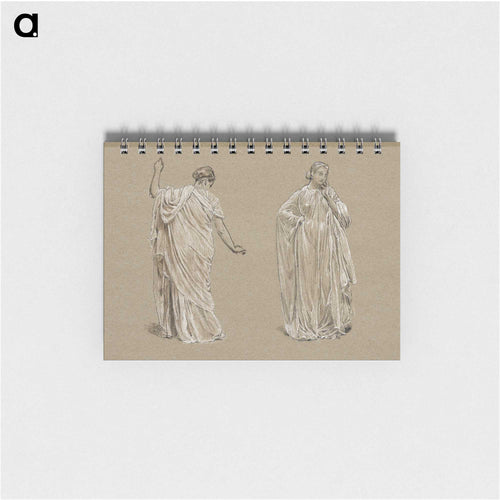 Draped Model - アルバート ジョセフ ムーア Memo.