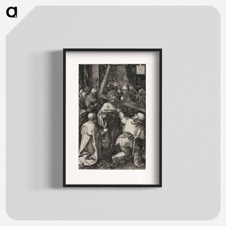 アートポスター-Bearing of the Cross - アルブレヒト デューラー Poster.