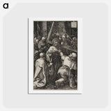 アートポストカード-Bearing of the Cross - アルブレヒト デューラー Postcard.