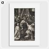 アートポスター-Bearing of the Cross - アルブレヒト デューラー Poster.