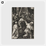 アートポストカード-Bearing of the Cross - アルブレヒト デューラー Postcard.
