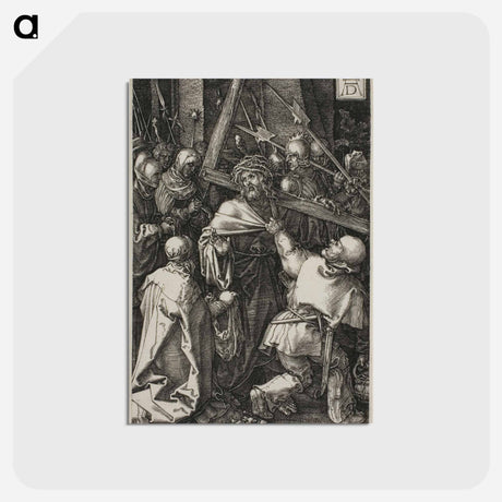 アートポストカード-Bearing of the Cross - アルブレヒト デューラー Postcard.