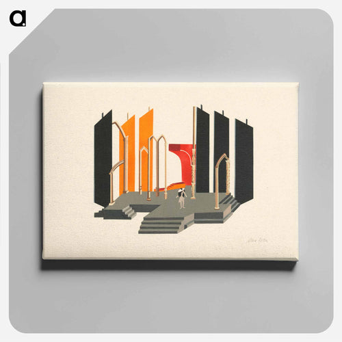 Maquettes de théatre i.-xv. - アレクサンドラ エクスター Canvas.
