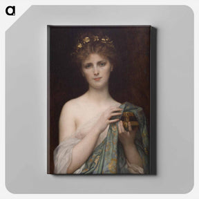 アートパネル-Pandora - アレクサンドル カバネル Canvas.