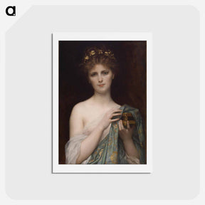 アートポストカード-Pandora - アレクサンドル カバネル Postcard.