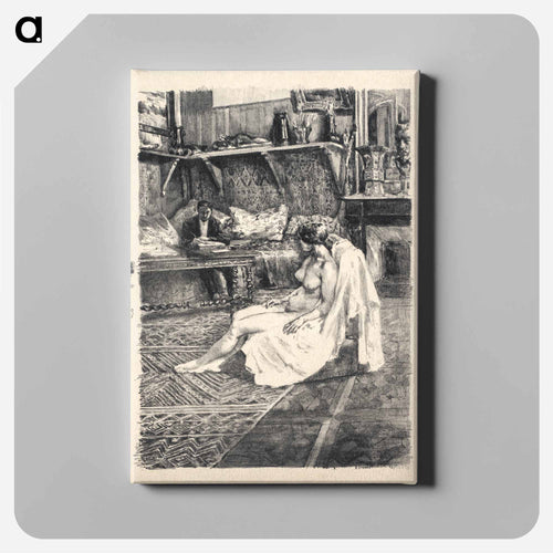 The Model Session - アレクサンドル ルノア Canvas.