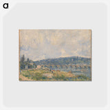 アートポストカード-Sèvres Bridge - アルフレッド シスレー Postcard.