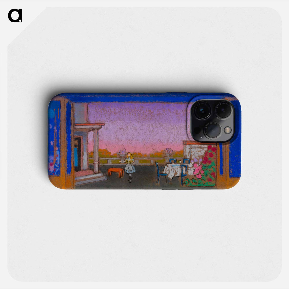 March Hare's Garden - 不思議の国のアリス Phone Case.