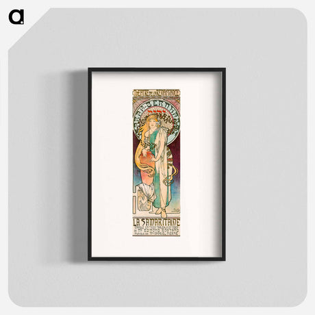 アートポスター-La Samaritaine - アルフォンス ミュシャ Poster.