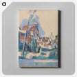 アートパネル-Church at Montigny-sur-Loing
 - バーンズ・コレクション Canvas.