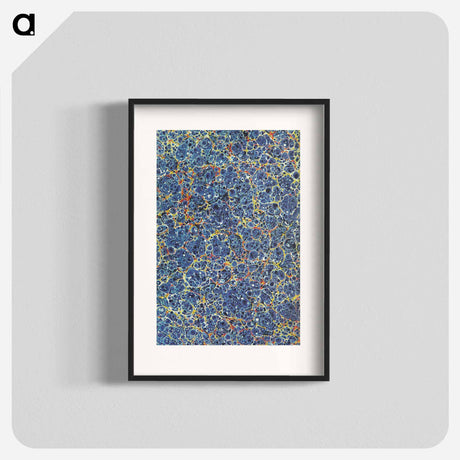 アートポスター-Decorative Paper from A Poem on Industry
 - 大英図書館 Poster.