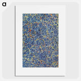 アートポスター-Decorative Paper from A Poem on Industry
 - 大英図書館 Poster.