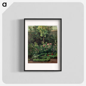 アートポスター-A Rose Garden - カミーユ ピサロ Poster.