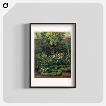 A Rose Garden - カミーユ ピサロ Poster.