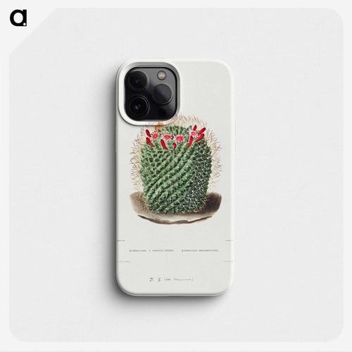 ピンクッション・カクタス - シャルル アントワーヌ ルメール Phone Case.