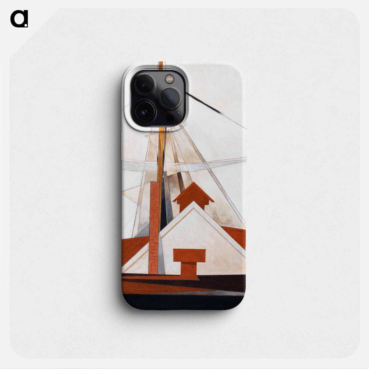 Masts - Charles Demuth Phone Case.