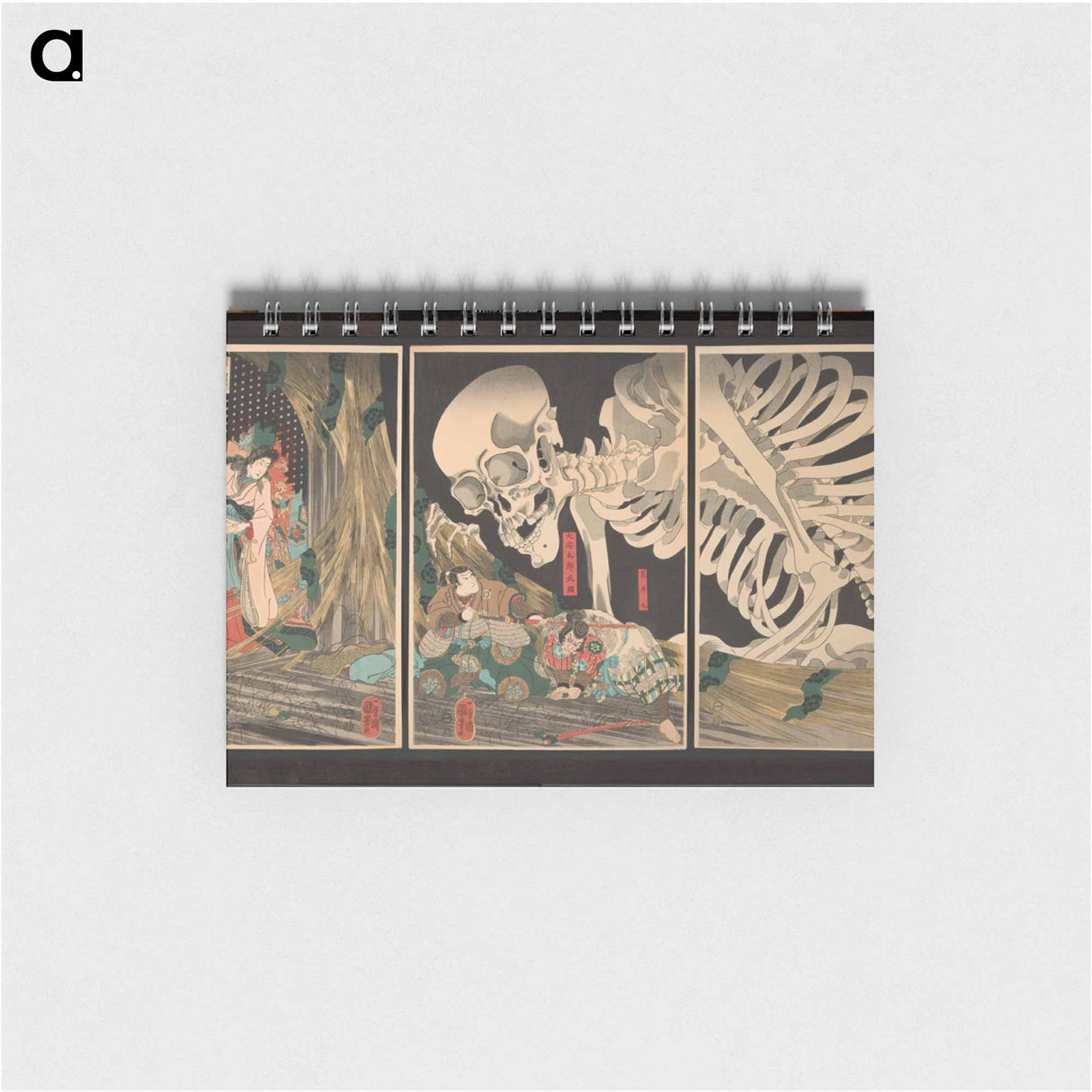 アートメモ帳-Mitsukuni Defying the Skeleton Specter
 - ダラス美術館 Memo.