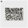 アートポストカード-Die Irren III
 - デトロイト美術館 Postcard.