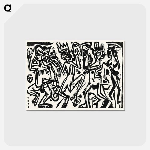 Die Irren III
 - デトロイト美術館 Postcard.