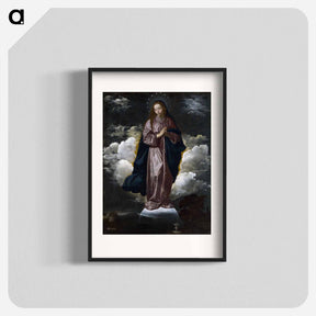 アートポスター-The Immaculate Conception - ディエゴ ベラスケス Poster.