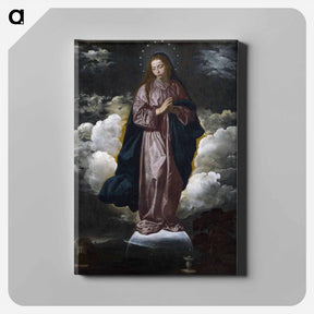 アートパネル-The Immaculate Conception - ディエゴ ベラスケス Canvas.