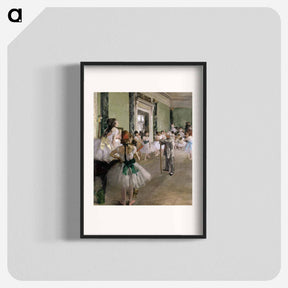 アートポスター-La Classe de danse - エドガー ドガ Poster.