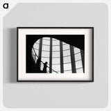 Staircase, Australian pavilion, New Zealand Centennial Exhibition, Wellington - エリック リー ジョンソン Poster.