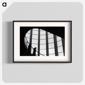 アートポスター-Staircase, Australian pavilion, New Zealand Centennial Exhibition, Wellington - エリック リー ジョンソン Poster.