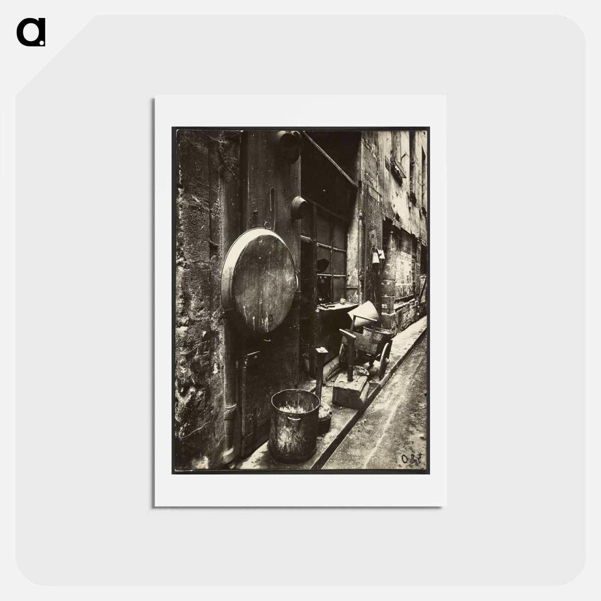 アートポストカード-Rue de la Reynie
 - ウジェーヌ アジェ Postcard.