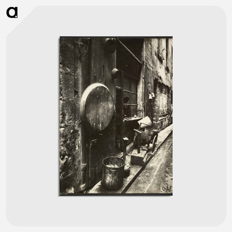 アートポストカード-Rue de la Reynie
 - ウジェーヌ アジェ Postcard.