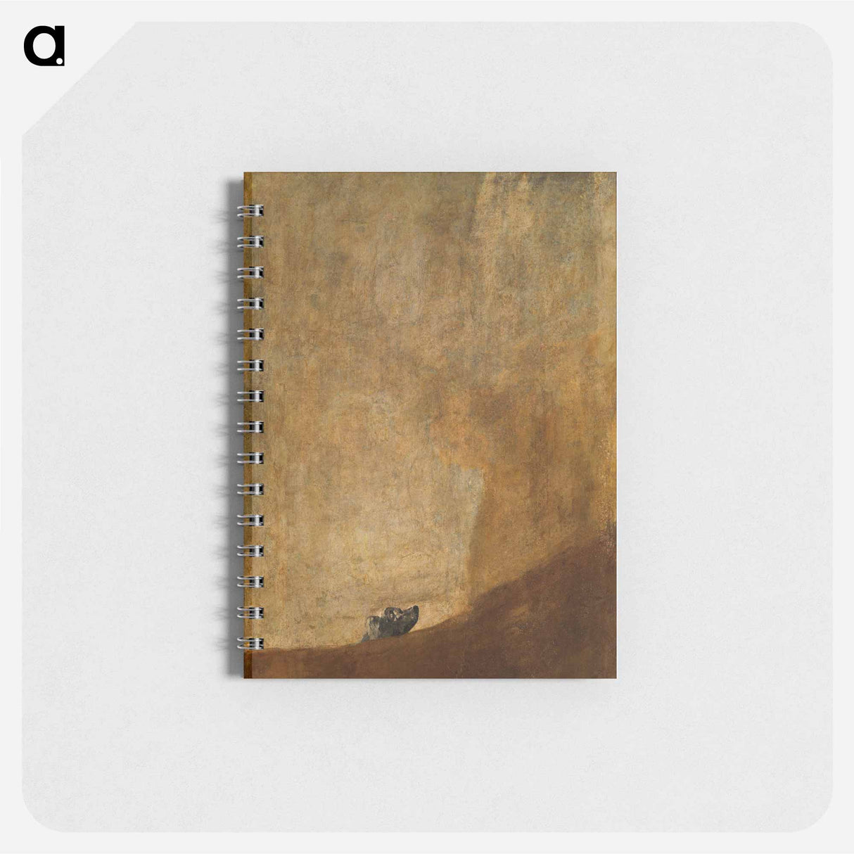 Goya Dog - Francisco de Goya Memo.