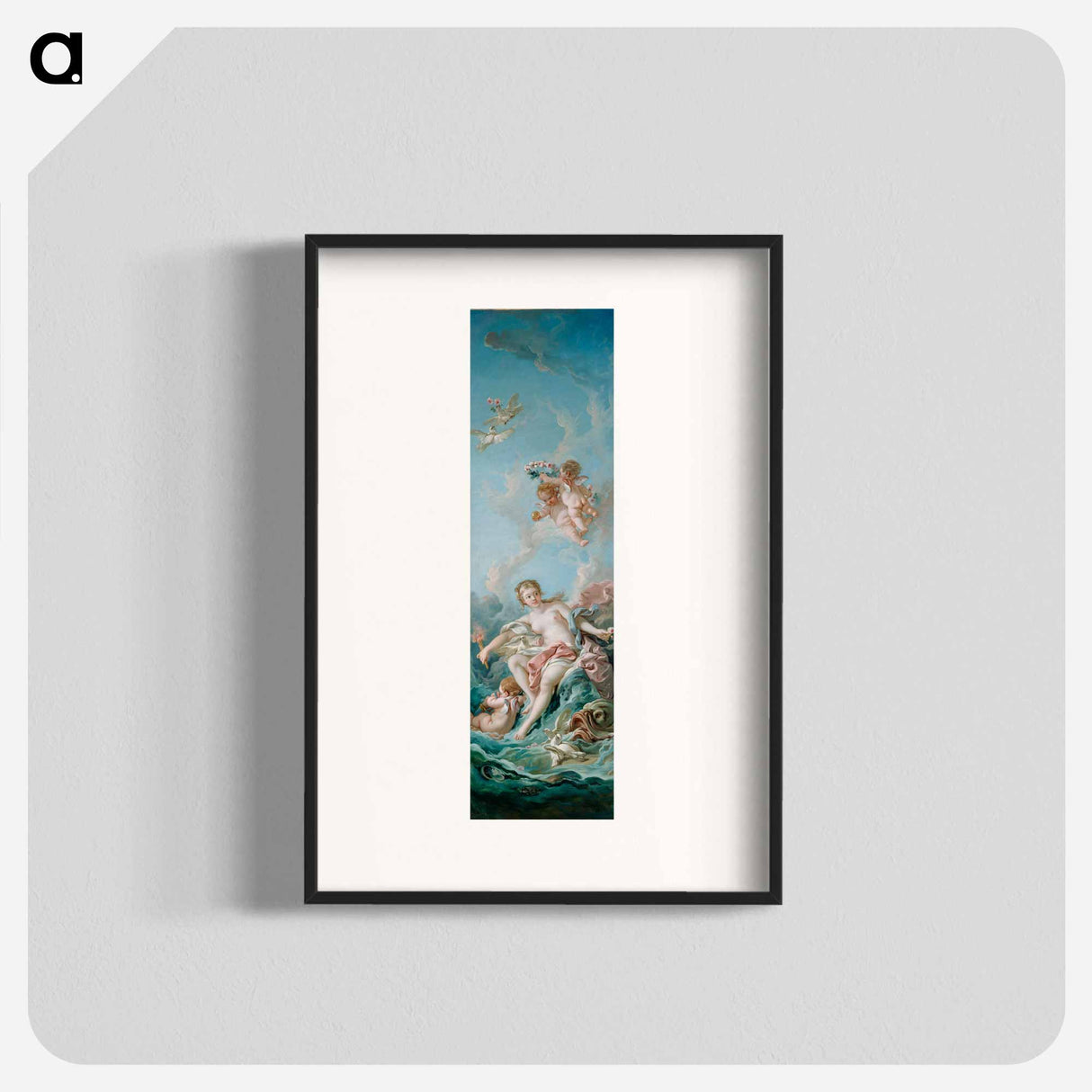 Venus on the Waves - Francois Boucher Poster.