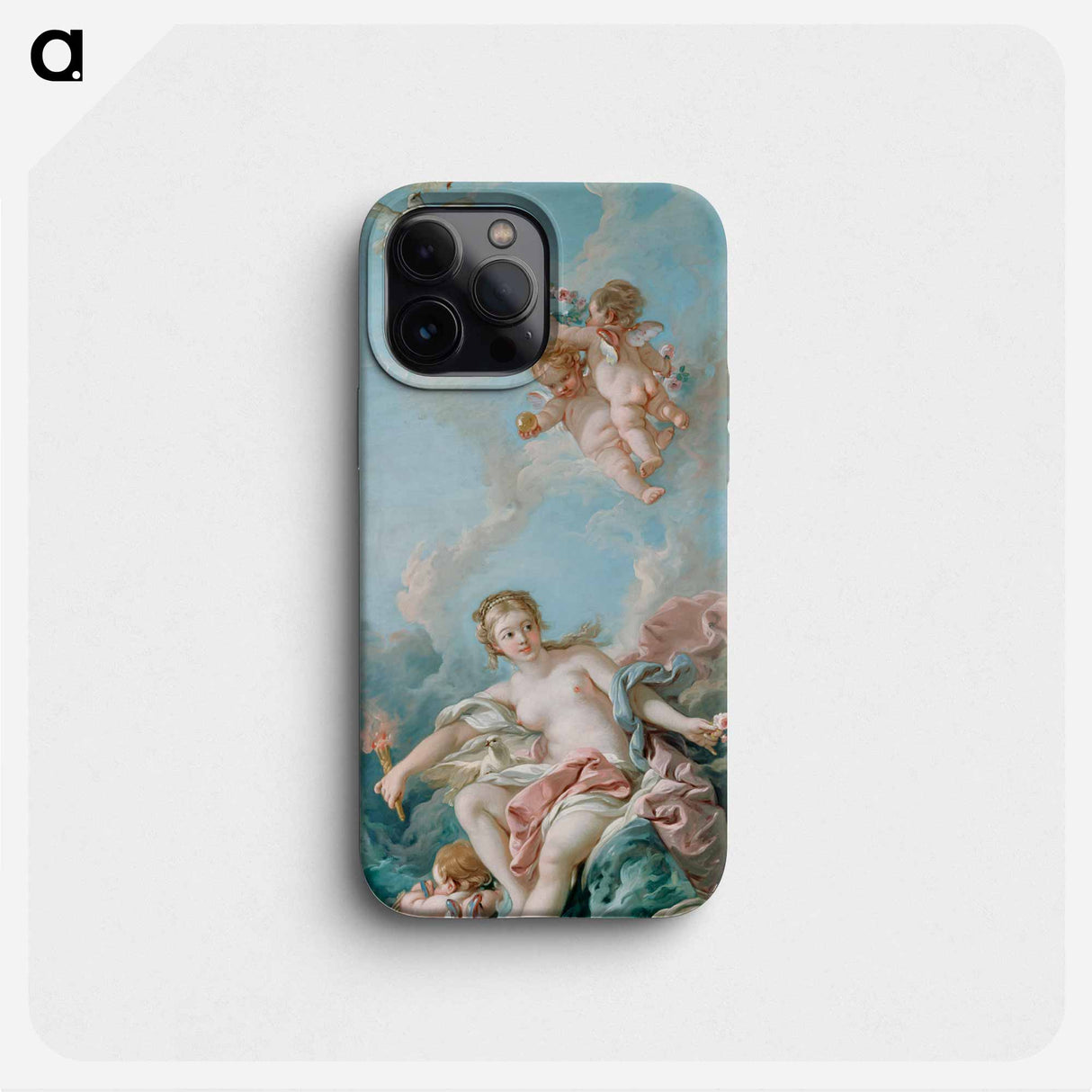 Venus on the Waves - François Boucher Phone Case.