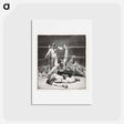 アートポストカード-Counted out, first stone - ジョージ ベローズ Postcard.