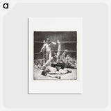 アートポストカード-Counted out, first stone - ジョージ ベローズ Postcard.