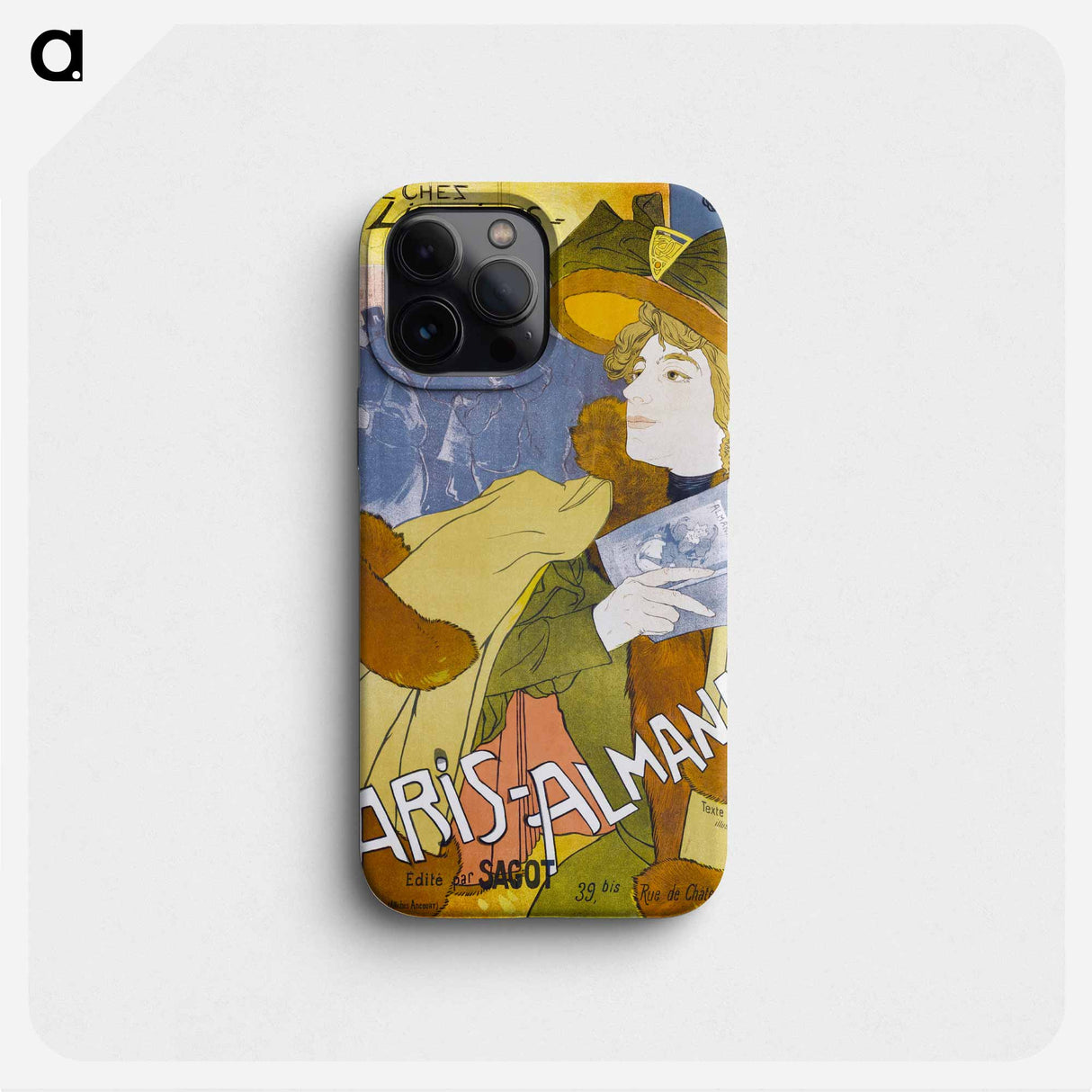 Paris-Almanach - ジョルジュ ド フィール Phone Case.