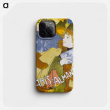 Paris-Almanach - Georges de Feels Phone Case.