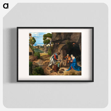 The Adoration of the Shepherds
 - ジョルジョーネ Poster.