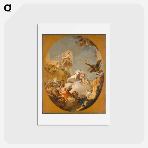 The Chariot of Aurora
 - ジョバンニ バティスタ ティエポロ Postcard.