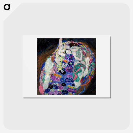 アートポストカード-The Virgin - グスタフ クリムト Postcard.