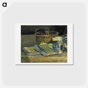 アートポストカード-Still Life with Books - アンリ マティス Postcard.
