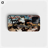 War - Henri Rousseau Phone Case.