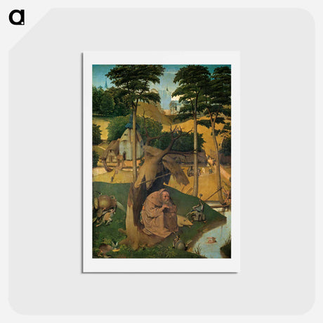 アートポストカード-Temptation of Saint Anthony
 - ヒエロニムス ボス Postcard.